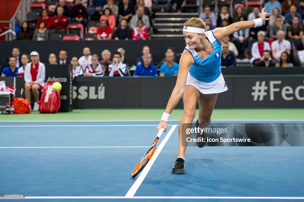 TENNIS: FEB 12 FedCup