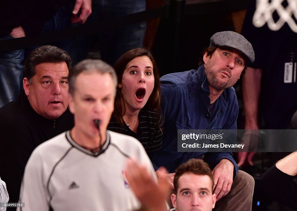 Celebrities Attend San Antonio Spurs Vs. New York Knicks - February 12, 2017