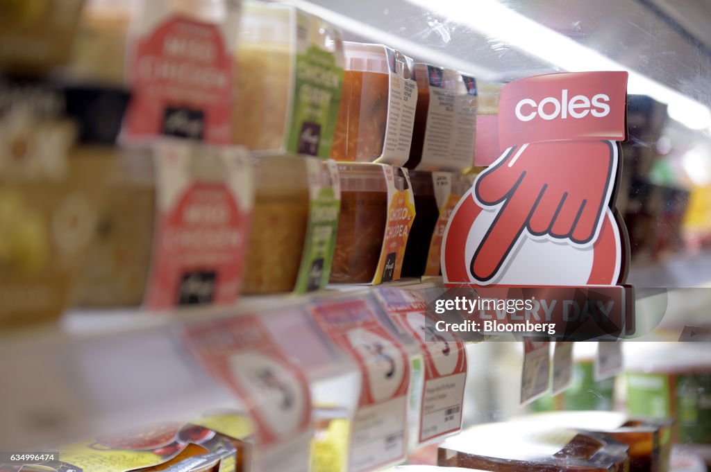 Inside a Coles Supermarket Ahead of Wesfarmers Fourth Quarter Earnings