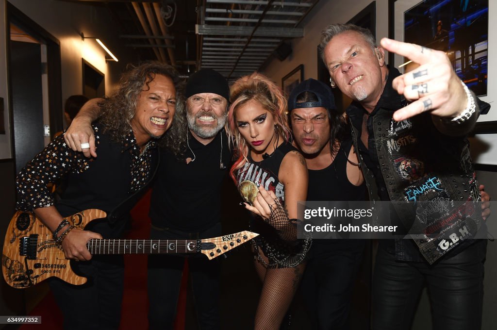 59th GRAMMY Awards - Backstage