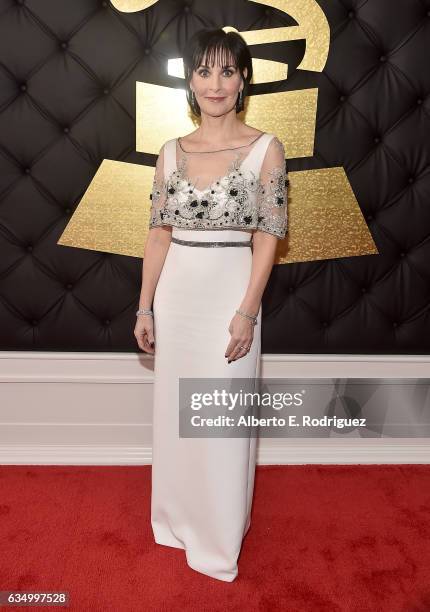 Singer Enya attends The 59th GRAMMY Awards at STAPLES Center on February 12, 2017 in Los Angeles, California.