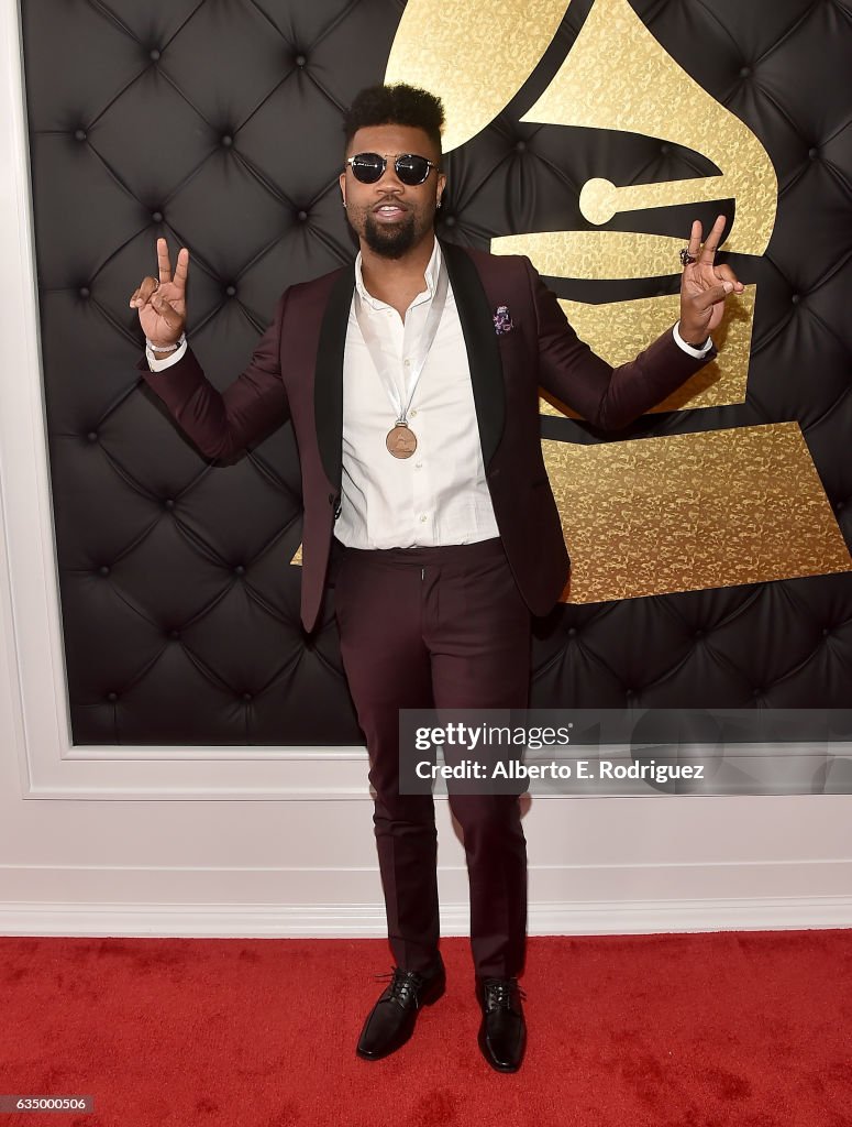 The 59th GRAMMY Awards - Red Carpet