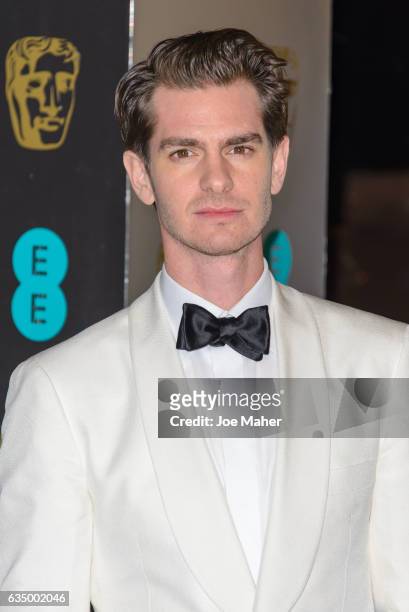 Andrew Garfield attends the official after party for the 70th EE British Academy Film Awards at The Grosvenor House Hotel on February 12, 2017 in...
