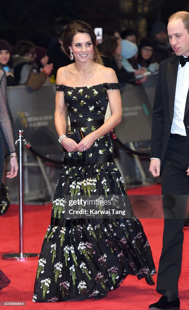 EE British Academy Film Awards - Red Carpet Arrivals