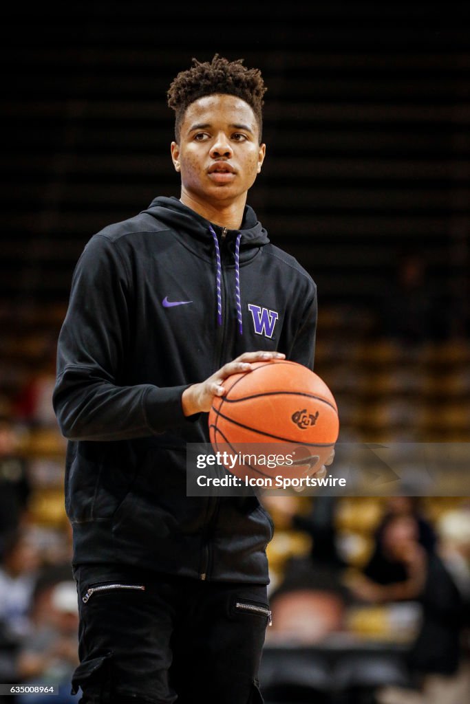 COLLEGE BASKETBALL: FEB 09 Washington at Colorado