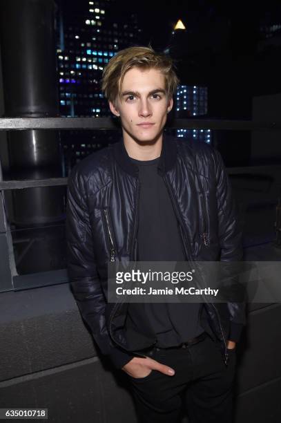 Presley Walker Gerber attends Maybelline NYFW Welcome Party at PHD Terrace at Dream Midtown on February 12, 2017 in New York City.