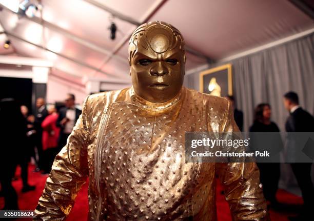 Gnarly Davidson attends The 59th GRAMMY Awards at STAPLES Center on February 12, 2017 in Los Angeles, California.