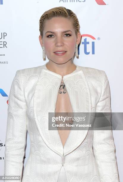 Singer-songwriter Skylar Grey arrives at Universal Music Group 2017 Grammy after party presented by American Airlines and Citi at the Ace Hotel on...