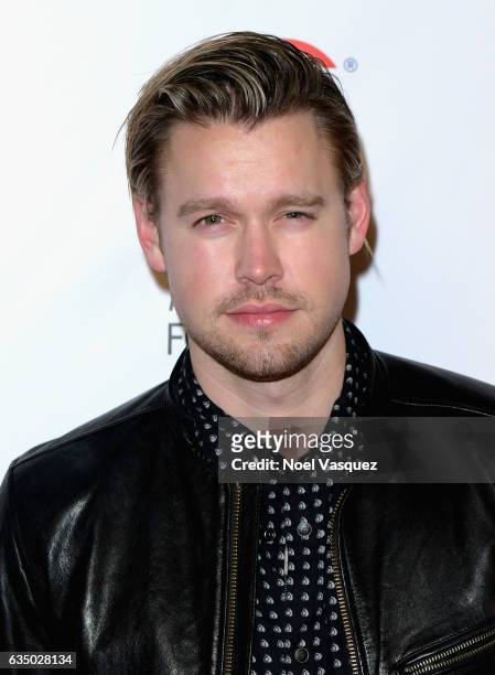 Actor Chord Overstreet arrives at Universal Music Group 2017 Grammy after party presented by American Airlines and Citi at the Ace Hotel on February...