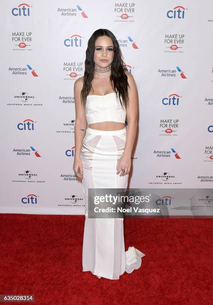 Singer Bea Miller arrives at Universal Music Group 2017 Grammy after party presented by American Airlines and Citi at the Ace Hotel on February 12,...