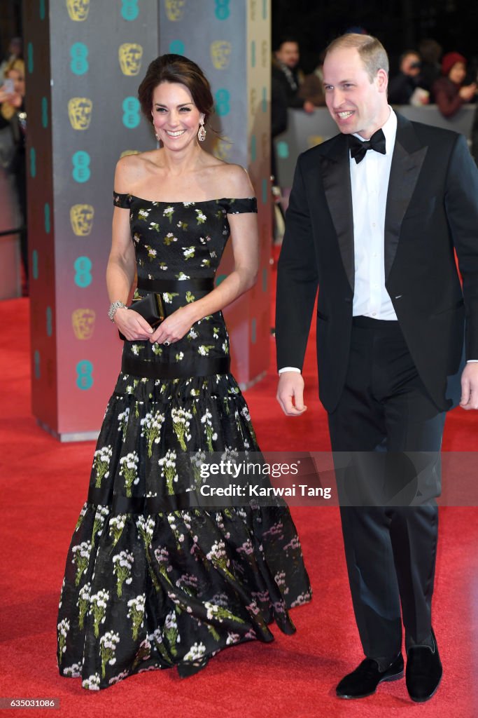 EE British Academy Film Awards - Red Carpet Arrivals