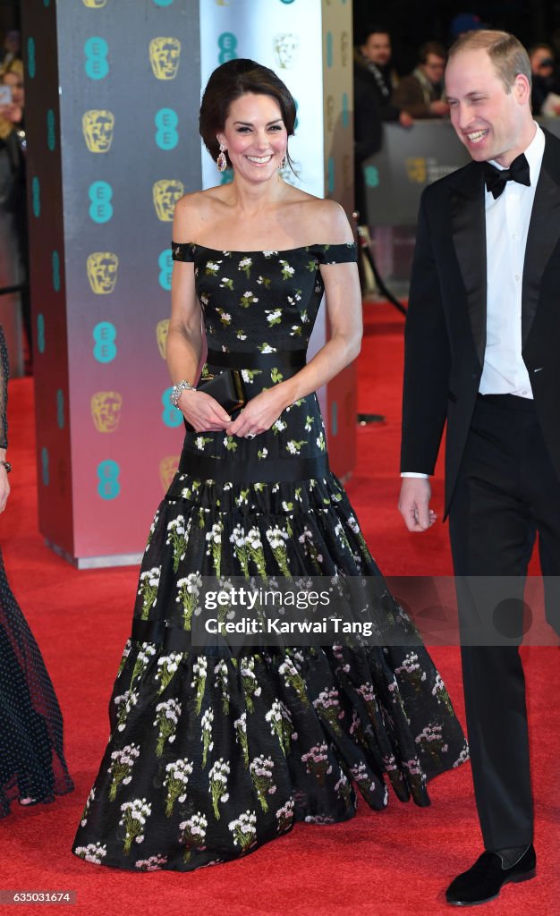 EE British Academy Film Awards - Red Carpet Arrivals