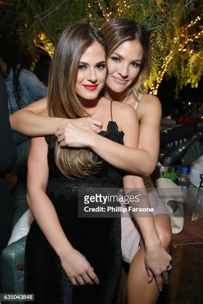 Personalities JoJo Fletcher and Becca Tilley at a celebration of music with Republic Records, in partnership with Absolut and Pryma, at Catch LA on...