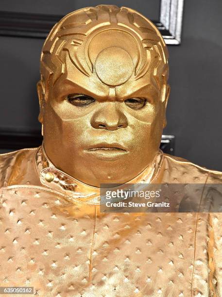 Gnarly Davidson, CeeLo Green arrives at the 59th GRAMMY Awards on February 12, 2017 in Los Angeles, California.