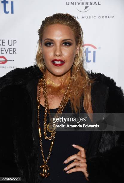 Singer Eden Wilson arrives at the Universal Music Group's 2017 GRAMMY After Party at The Theatre at Ace Hotel on February 12, 2017 in Los Angeles,...