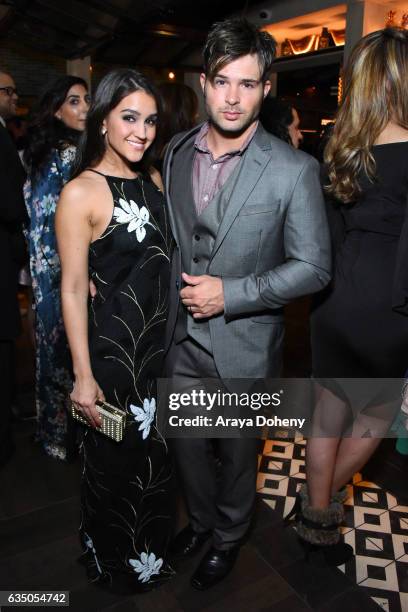 Stephanie Nicole Clark and actor Cody Longo at a celebration of music with Republic Records, in partnership with Absolut and Pryma, at Catch LA on...
