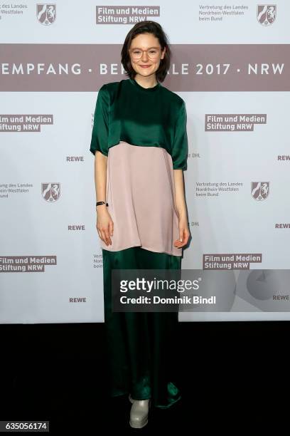 Lea van Acken attends the NRW Reception at the Landesvertretung during the 67th Berlinale International Film Festival on February 12, 2017 in Berlin,...