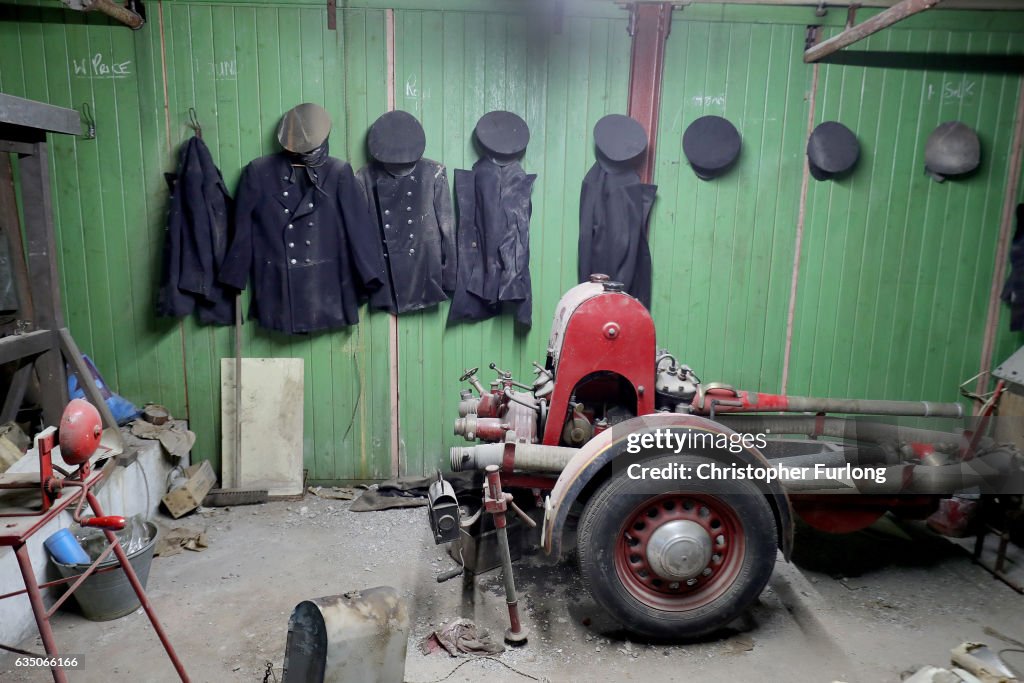 Views Of A Disused Fire Station Discovered Under A Dudley Factory