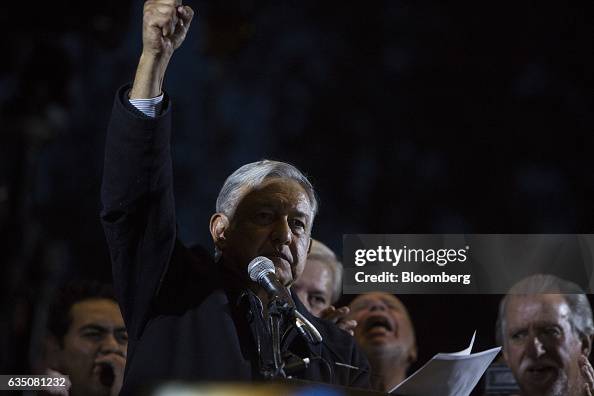 Andres Manuel Lopez Obrador Heads State-Side As The Twice-beaten Populist Leads Mexico's 2018 Voting Race Andres Manuel Lopez Obrador Heads State-Side As The Twice-beaten Populist Leads Mexico's 2018 Voting Race