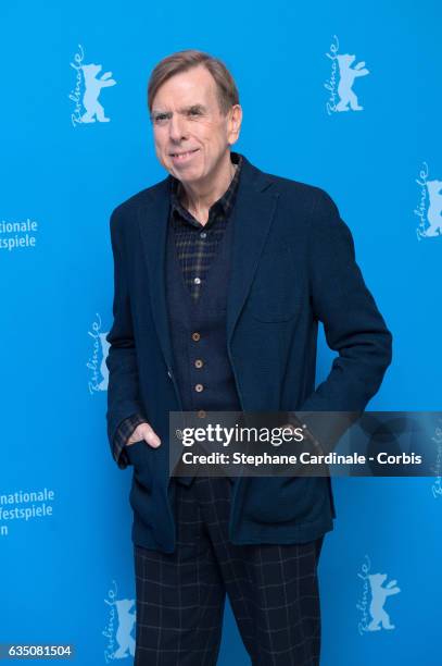 Actor Timothy Spall attends the 'The Party' photo call during the 67th Berlinale International Film Festival Berlin at Grand Hyatt Hotel on February...