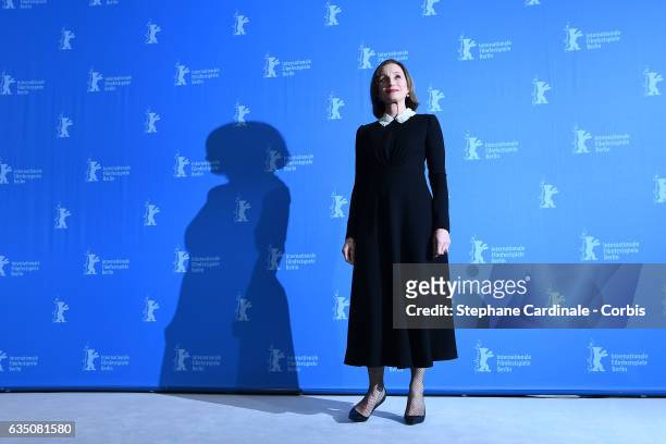 Actress Kristin Scott Thomas attends the 'The Party' photo call during the 67th Berlinale International Film Festival Berlin at Grand Hyatt Hotel on...