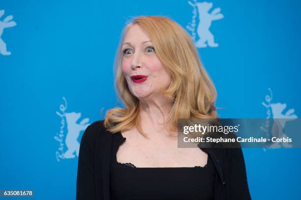 Actress Patricia Clarkson attends the 'The Party' photo call during the 67th Berlinale International Film Festival Berlin at Grand Hyatt Hotel on...