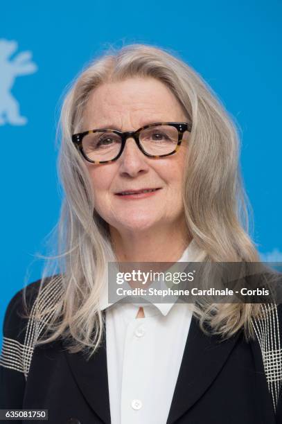 Director Sally Potter attends the 'The Party' photo call during the 67th Berlinale International Film Festival Berlin at Grand Hyatt Hotel on...