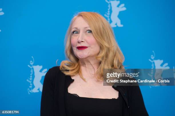 Actress Patricia Clarkson attends the 'The Party' photo call during the 67th Berlinale International Film Festival Berlin at Grand Hyatt Hotel on...