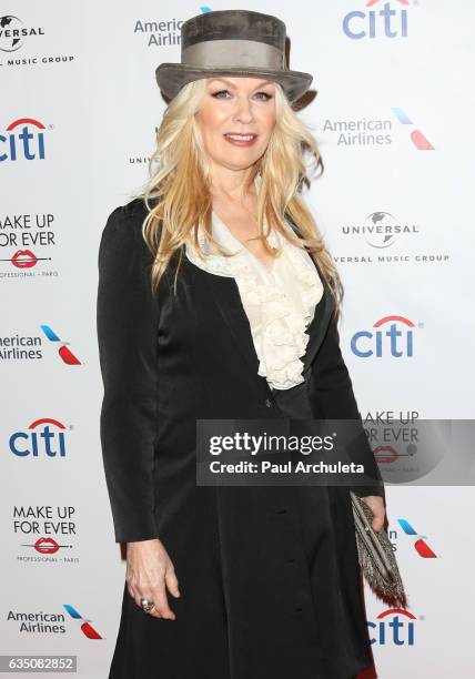 Musician Nancy Wilson of the Rock Band Heart attends Universal Music Group's 2017 GRAMMY after party at The Theatre at Ace Hotel on February 12, 2017...