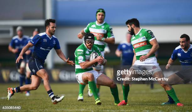 Treviso , Italy - 12 February 2017; Ian McKinley of Benetton Treviso during the Guinness PRO12 Round 14 match between Benetton Treviso and Leinster...