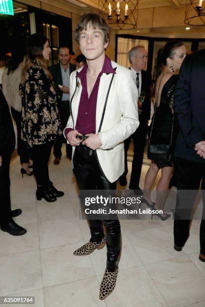 Musician Matt Shultz of Cage the Elephant attends the Sony Music Entertainment 2017 Post-Grammy Reception at Hotel Bel-Air on February 12, 2017 in...