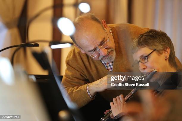 Italian composer Salvatore Sciarrino gives direction to flutist Dianne Aitken, Sciarrinois in Toronto to perform a number of concerts. Here is his...