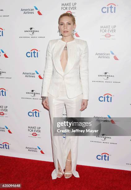 Singer-songwriter Skylar Grey arrives at the Universal Music Group's 2017 GRAMMY After Party at The Theatre at Ace Hotel on February 12, 2017 in Los...