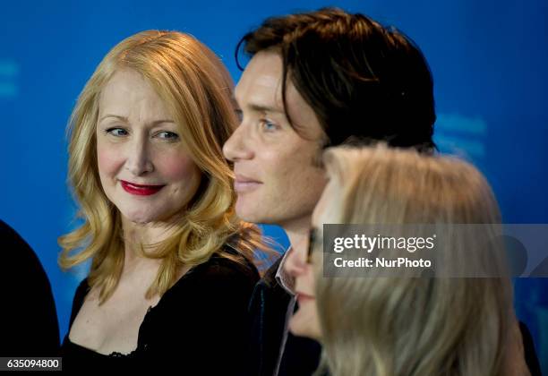 Actors Bruno Ganz and Patricia Clarkson attends the The Party photocall during the 67th Berlinale International Film Festival Berlin at Grand Hyatt...