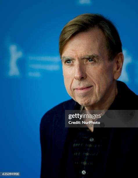 Actor Timothy Spall attends the The Party photocall during the 67th Berlinale International Film Festival Berlin at Grand Hyatt Hotel on February 13,...