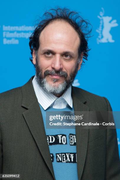 Director Luca Guadagnino attends the 'Call Me by Your Name' photo call during the 67th Berlinale International Film Festival Berlin at Grand Hyatt...