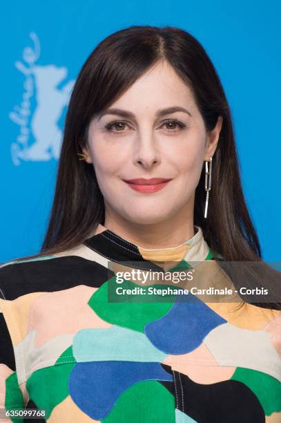 Actress Amira Casar attends the 'Call Me by Your Name' photo call during the 67th Berlinale International Film Festival Berlin at Grand Hyatt Hotel...