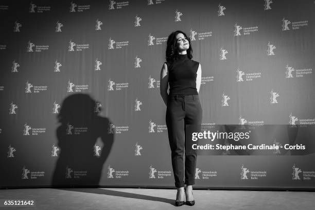 Actress Esther Garrel attends the 'Call Me by Your Name' photo call during the 67th Berlinale International Film Festival Berlin at Grand Hyatt Hotel...