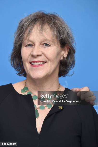 Producer Anne Deluz attends the 'The Queen of Spain' photo call during the 67th Berlinale International Film Festival Berlin at Grand Hyatt Hotel on...