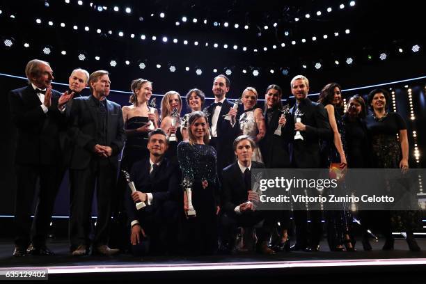 Director Xavier Koller, writer and critic Jan Lumholdt, actor Timothy Spall, Shooting Stars Zofia Wichlacz, Marusa Majer, Victoria Guerra, Tudor...