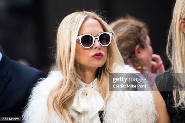 Rachel Zoe attends the Carolina Herrera Collection fashion show during New York Fashion Week on February 13, 2017 in New York City.