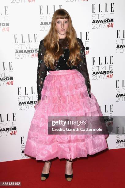 Molly Goddard attends the Elle Style Awards 2017 on February 13, 2017 in London, England.