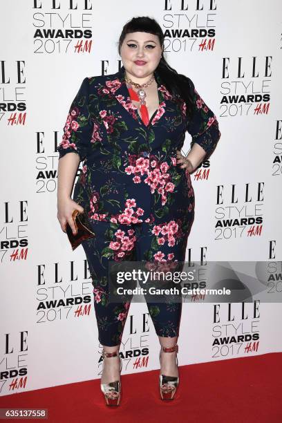 Beth Ditto attends the Elle Style Awards 2017 on February 13, 2017 in London, England.