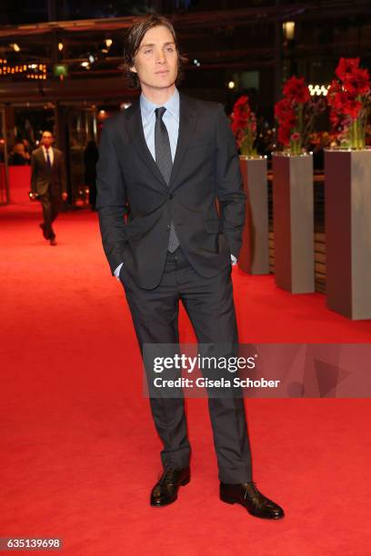 Actor Cillian Murphy attends the 'The Party' premiere during the 67th Berlinale International Film Festival Berlin at Berlinale Palace on February...