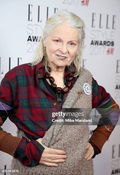 Vivienne Westwood attends the Elle Style Awards 2017 on February 13, 2017 in London, England.