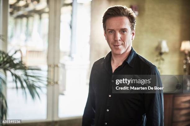 Damian Lewis from Showtime's 'Billions' poses in the Getty Images Portrait Studio at the 2017 Winter Television Critics Association press tour at the...