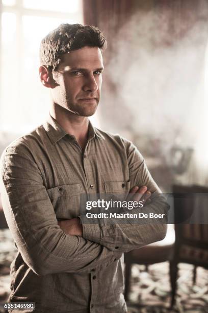 Justin Bartha from CBS's 'The Good Fight' poses in the Getty Images Portrait Studio at the 2017 Winter Television Critics Association press tour at...