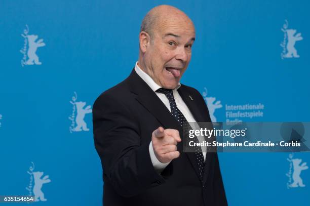Actor Antonio Resines attends the 'The Queen of Spain' photo call during the 67th Berlinale International Film Festival Berlin at Grand Hyatt Hotel...