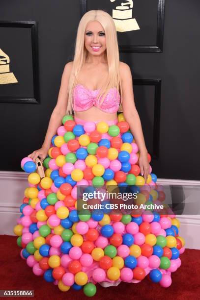 Girl Crush on the Red Carpet at THE 59TH ANNUAL GRAMMY AWARDS, broadcast live from the STAPLES Center in Los Angeles, Sunday, Feb. 12 on the CBS...