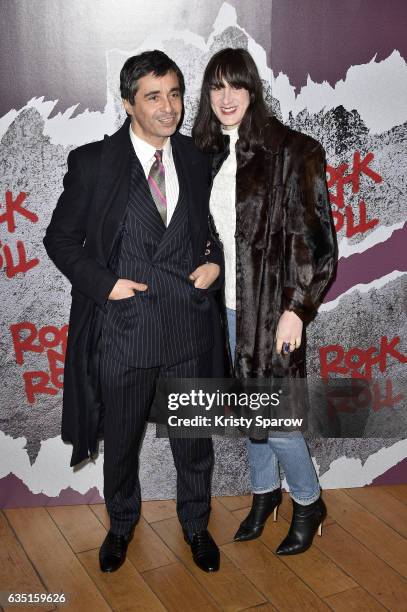 Ariel Wizman and Osnath Assayag attend the "Rock'N Roll" Premiere at Cinema Pathe Beaugrenelle on February 13, 2017 in Paris, France.